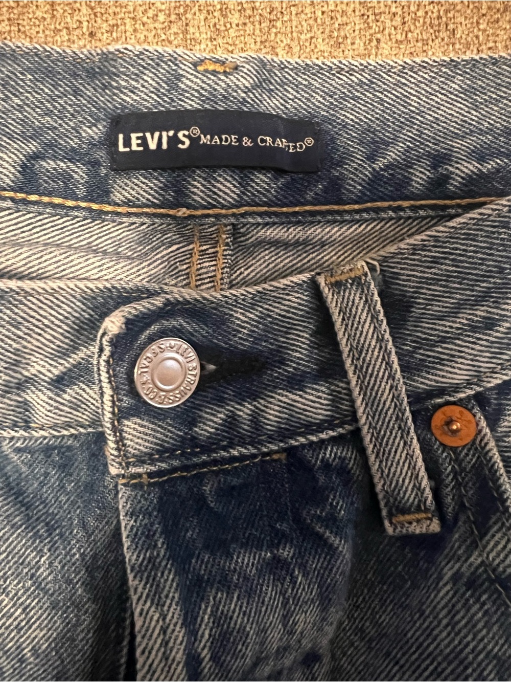 Levi's Made & Crafted 501 Crop organic cotton
28×26